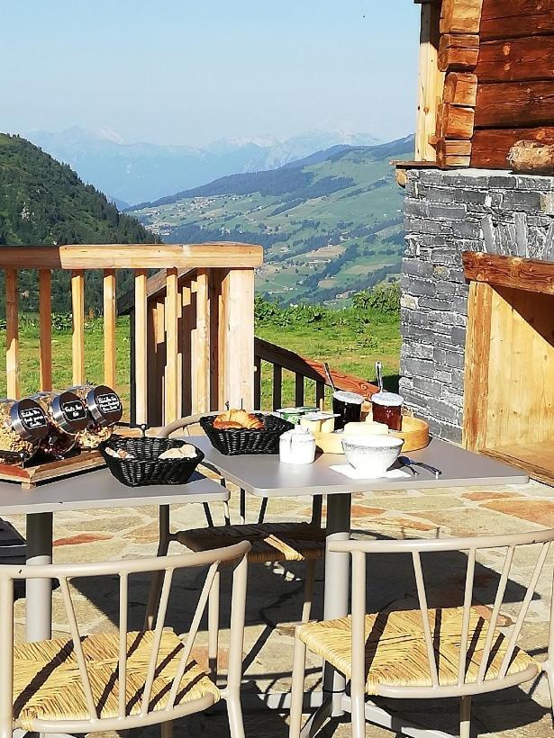 Chambres Et Tables D'Hotes Le Choton A Nono - Col Du Joly Beaufortain Hauteluce Kültér fotó