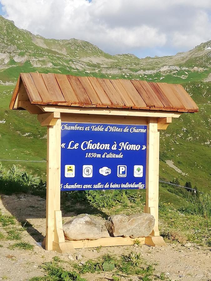 Chambres Et Tables D'Hotes Le Choton A Nono - Col Du Joly Beaufortain Hauteluce Kültér fotó